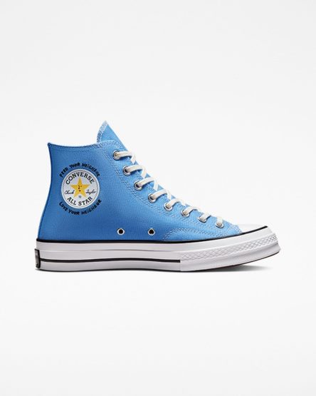 Women's Converse x Sky High Farm Workwear Chuck 70 High Top Shoes Blue / Multicolor / White | AU 1E894Y